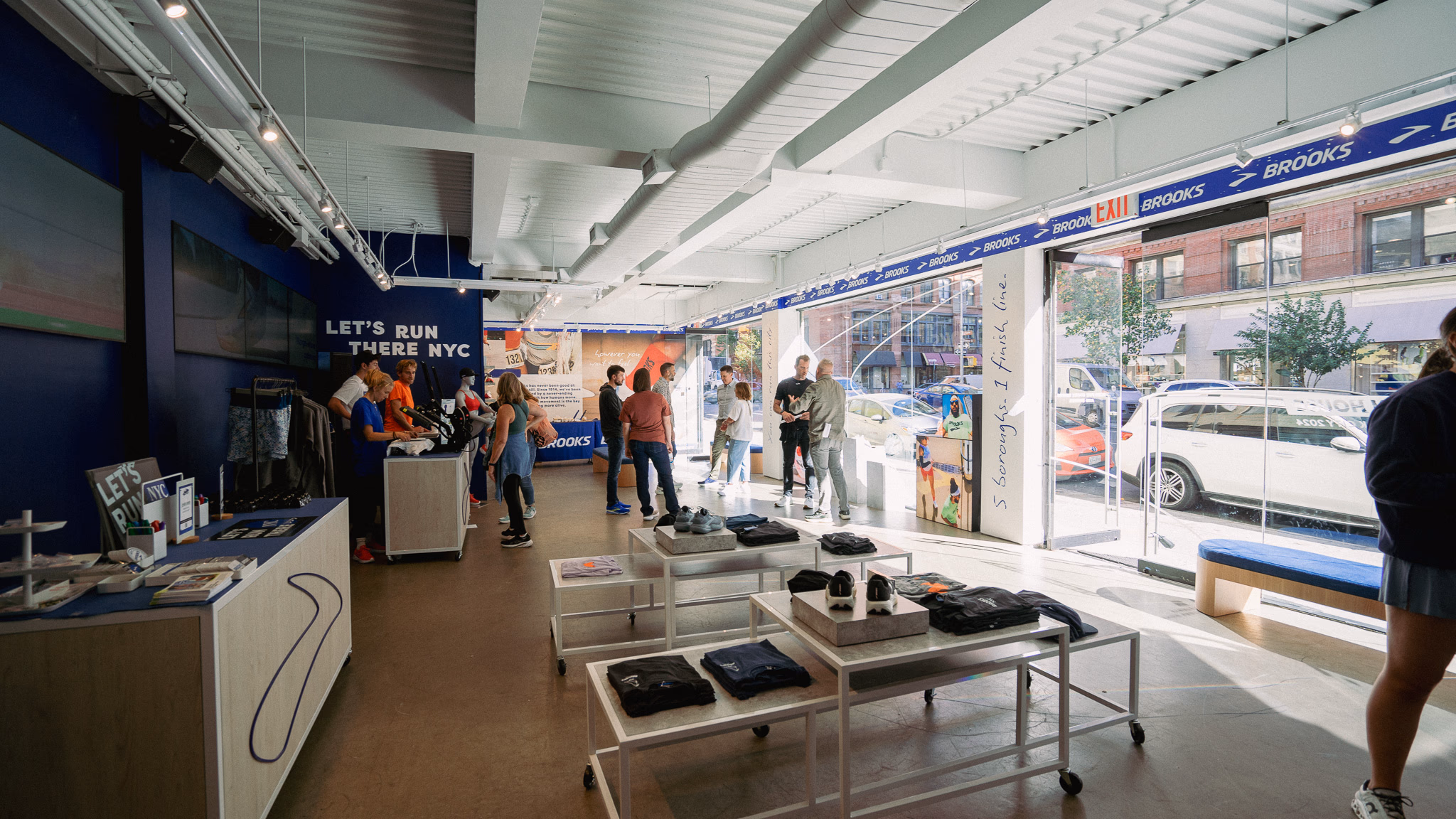Brooks Running pop up at 188 Lafayette Street