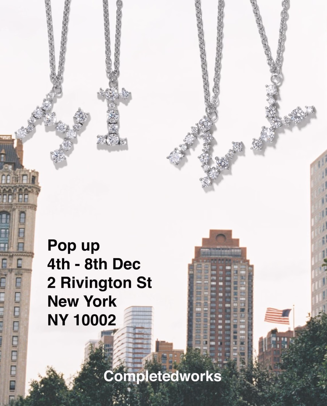 Completed Works pop up at 2 Rivington Street