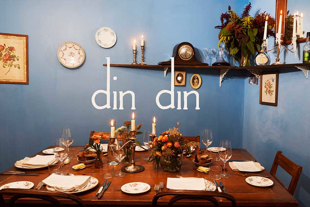 Din Din pop up