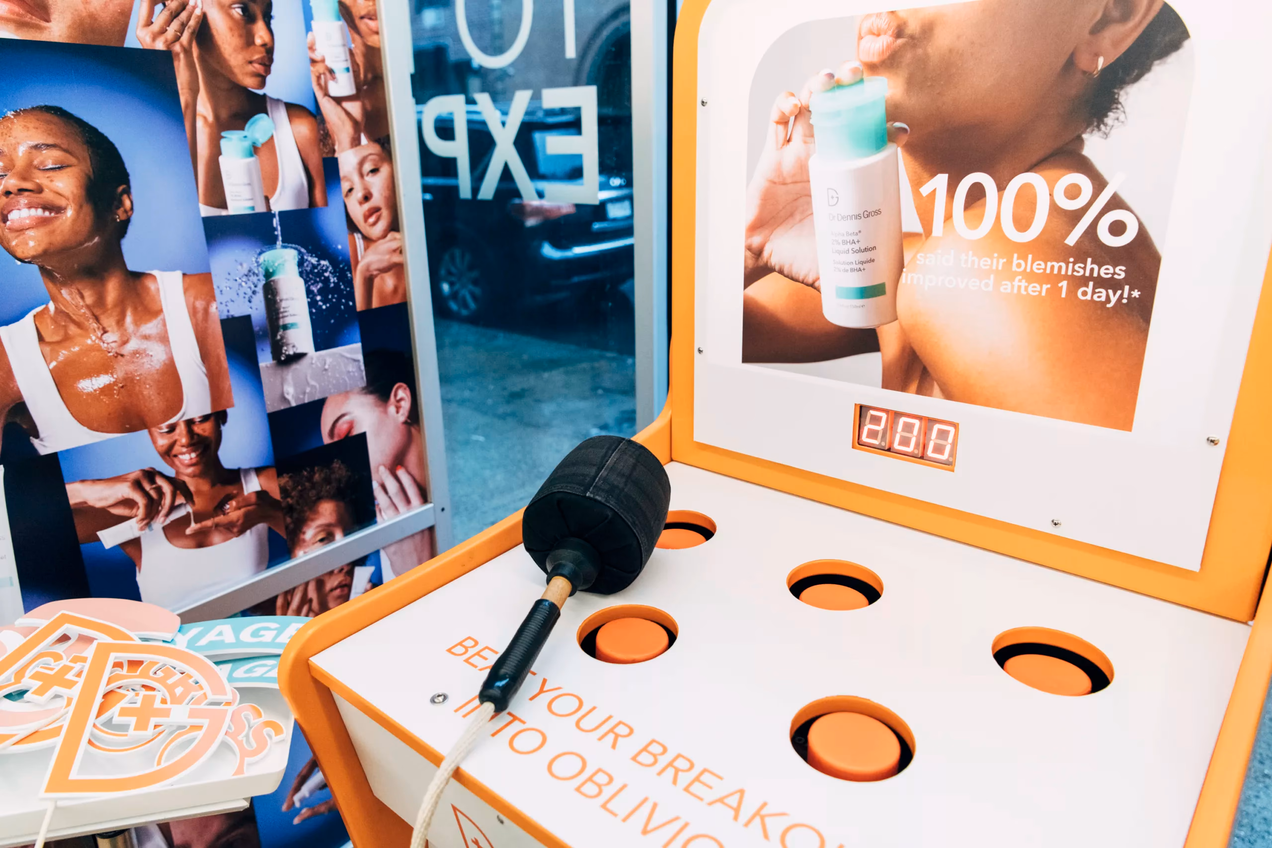 Dr. Dennis Gross Skincare pop up