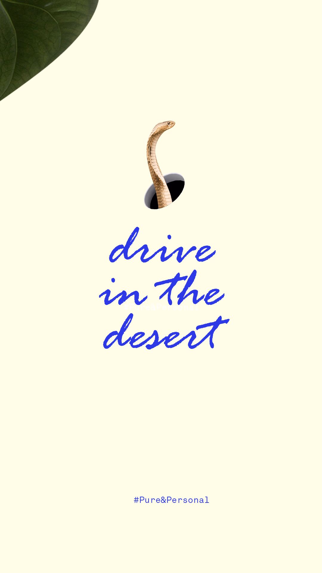 Drive in the Desert pop up