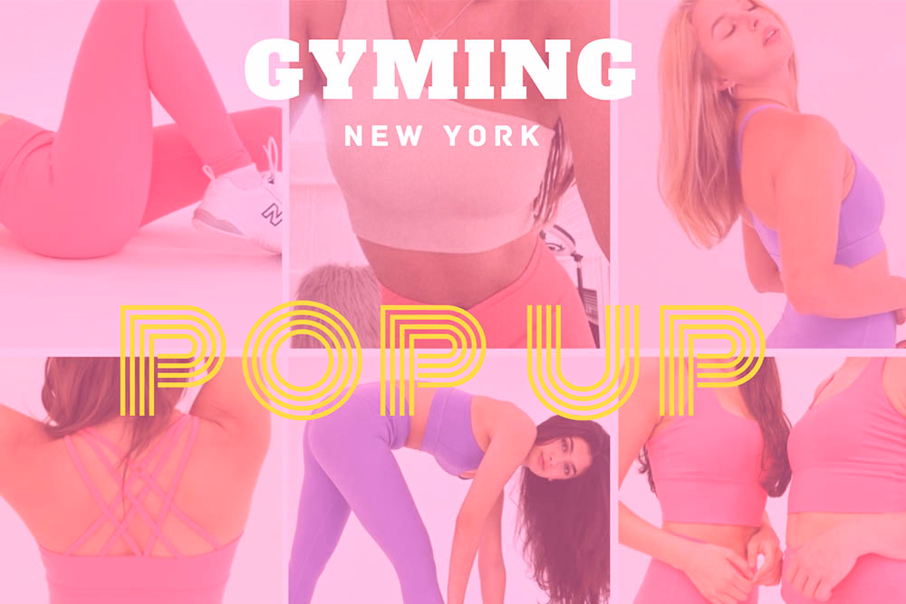 Gyming pop up