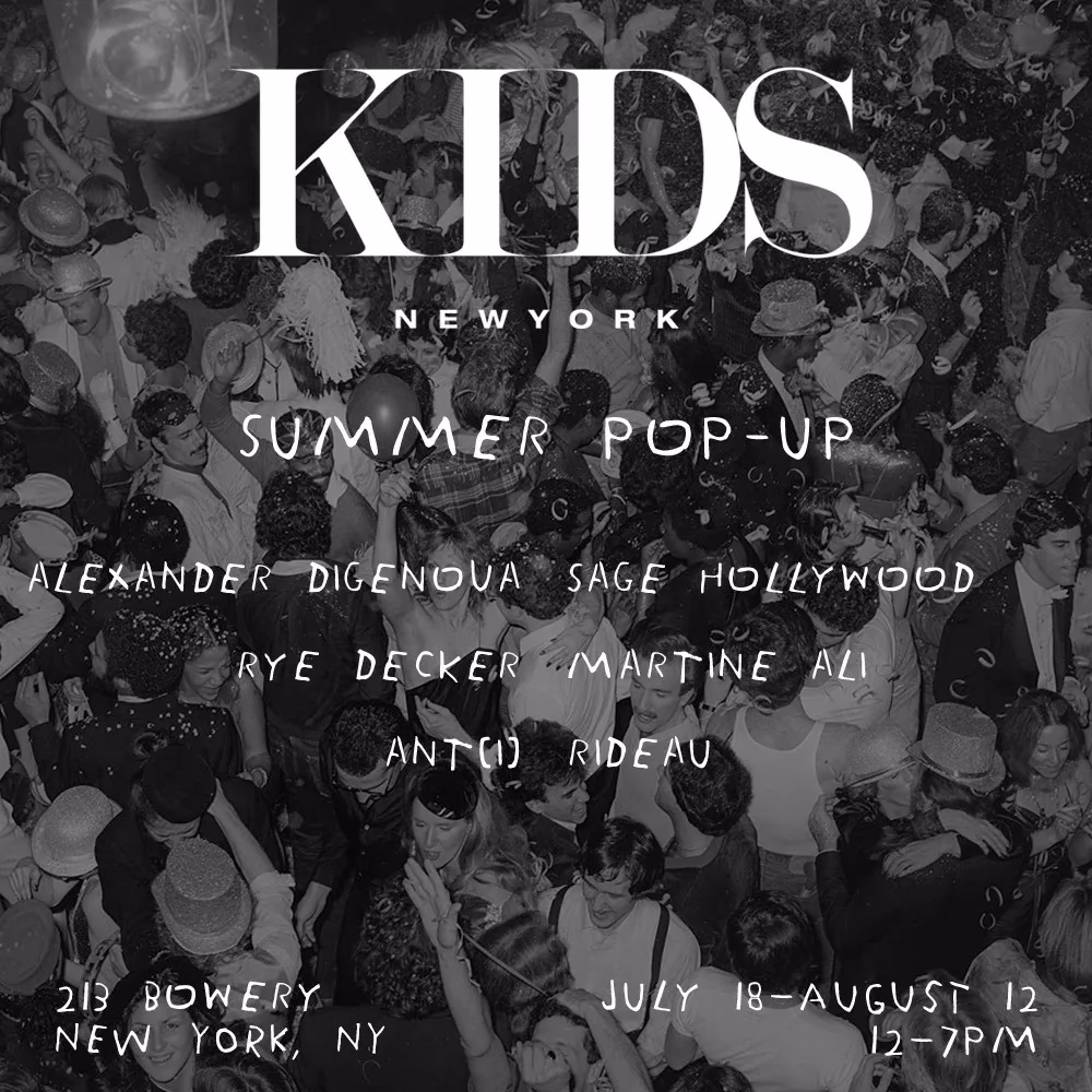KIDS New York pop up