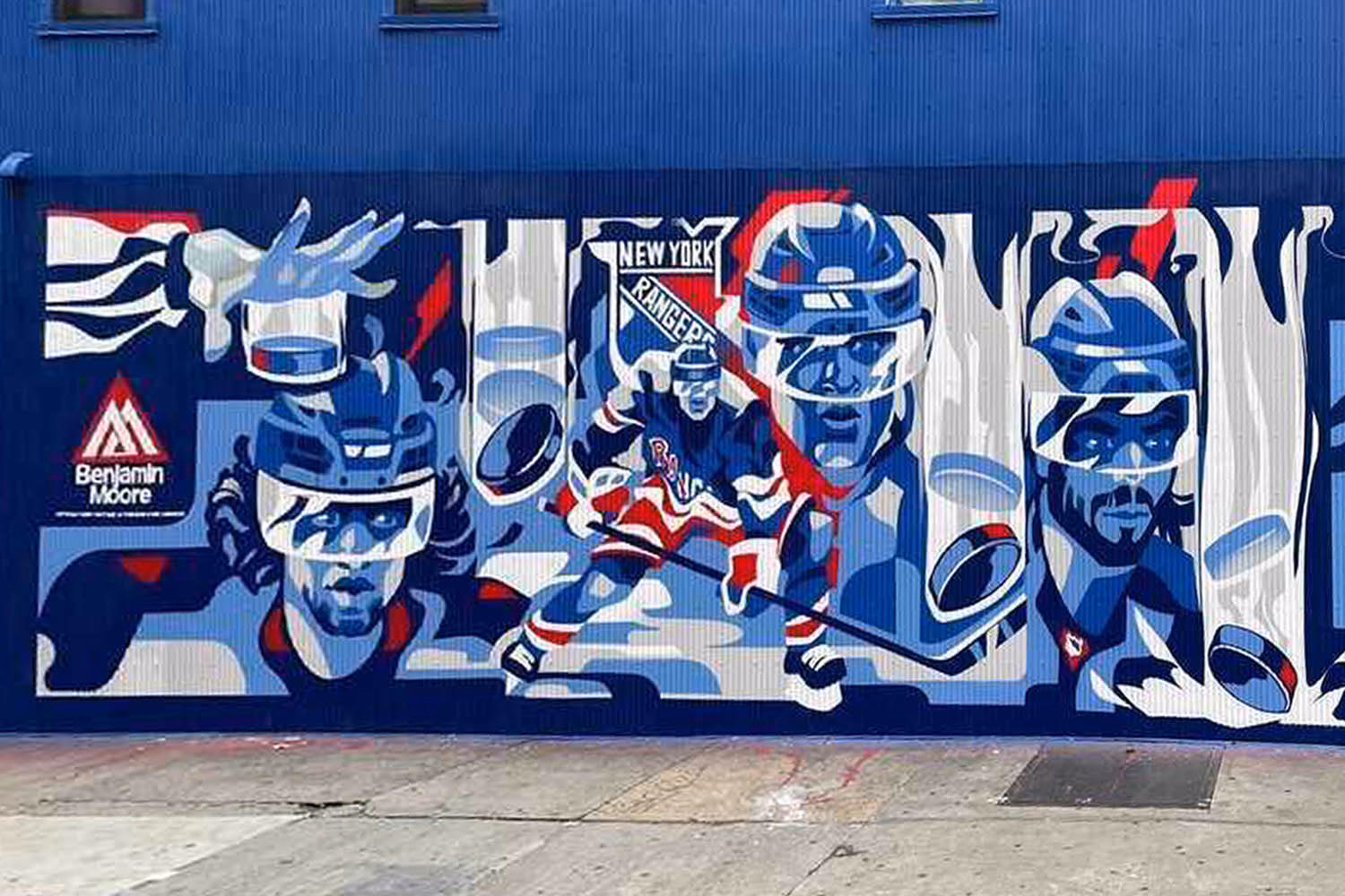New York Rangers pop up