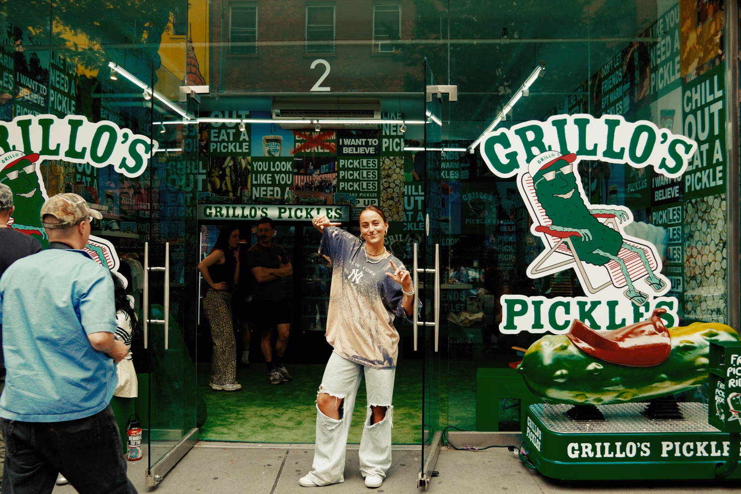 Grillo's Pickles — after