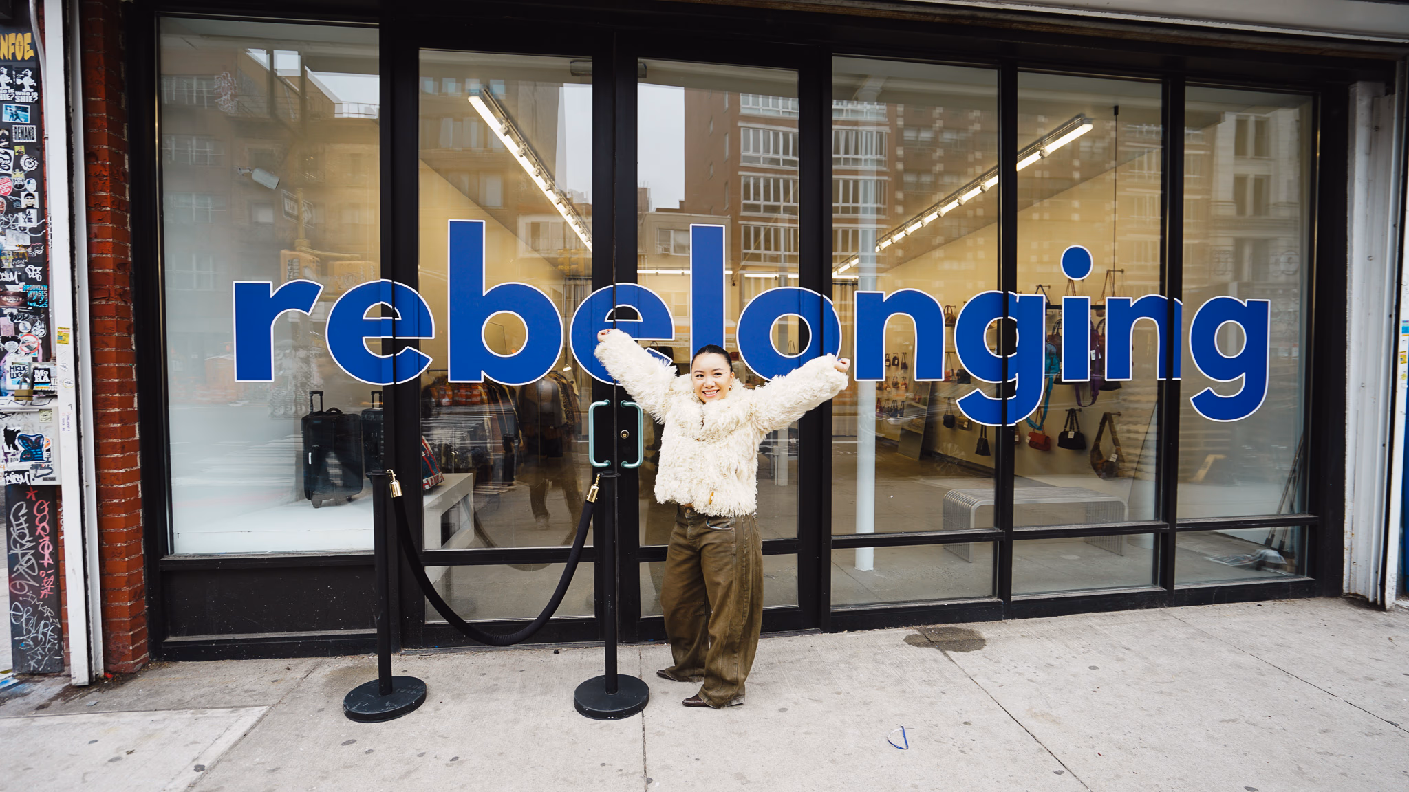 Rebelonging pop up at 213 Bowery