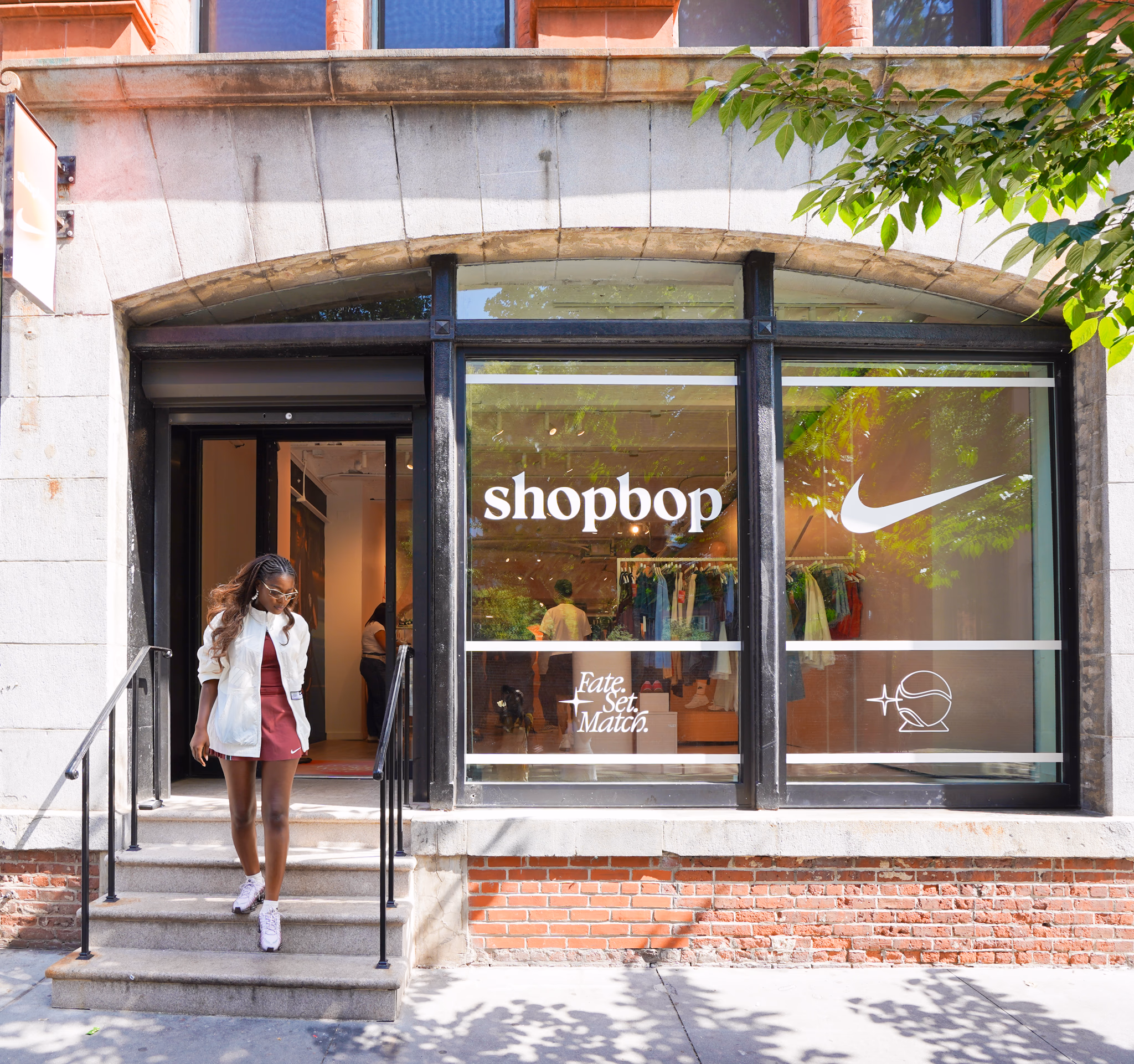 Shopbop x Nike pop up at 262 Mott Street
