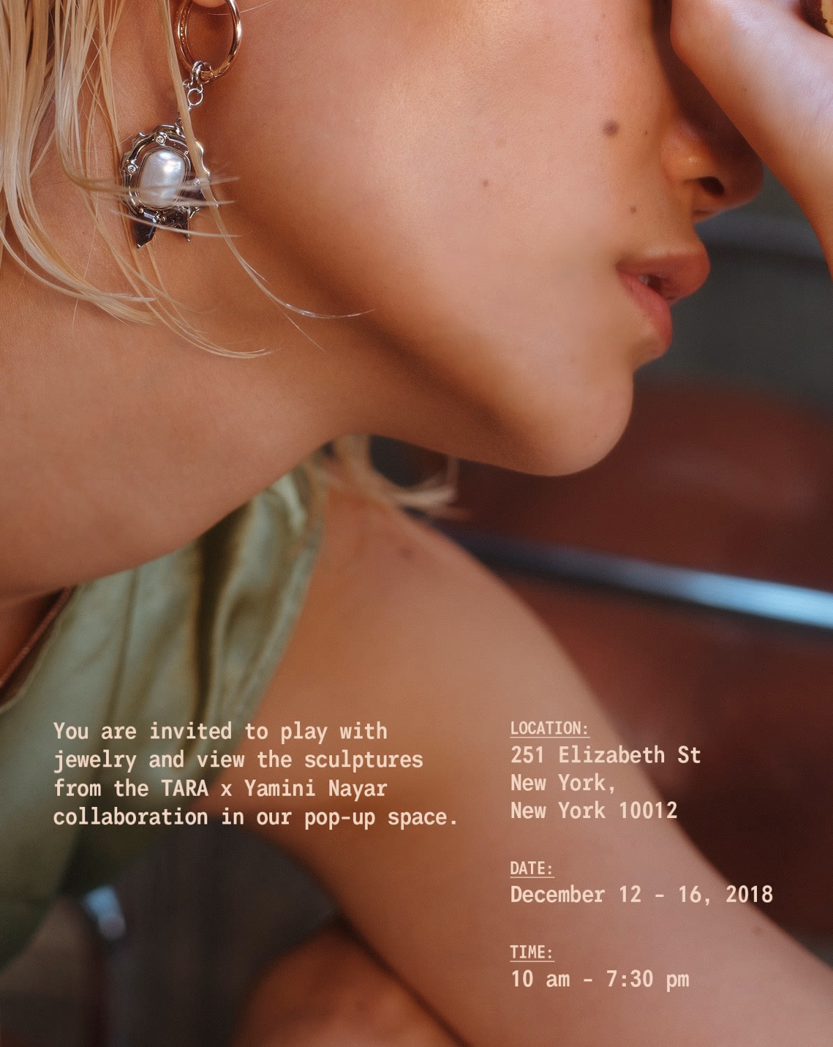 TARA x Yamini Nayar pop up