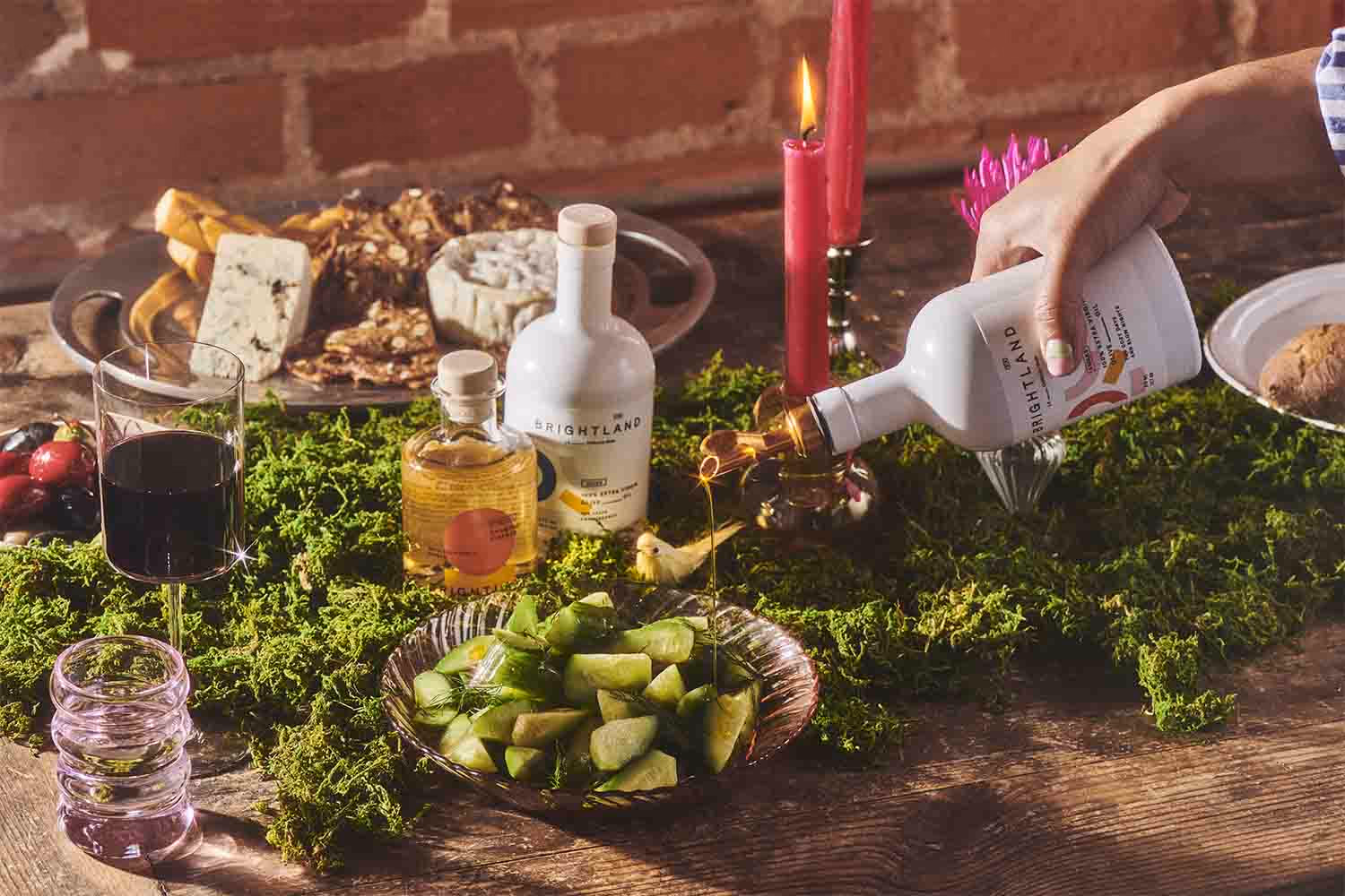 The Brightland Holiday Shoppe pop up