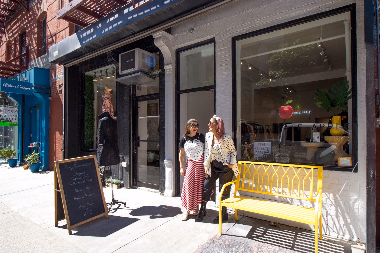 The Private Apple pop up