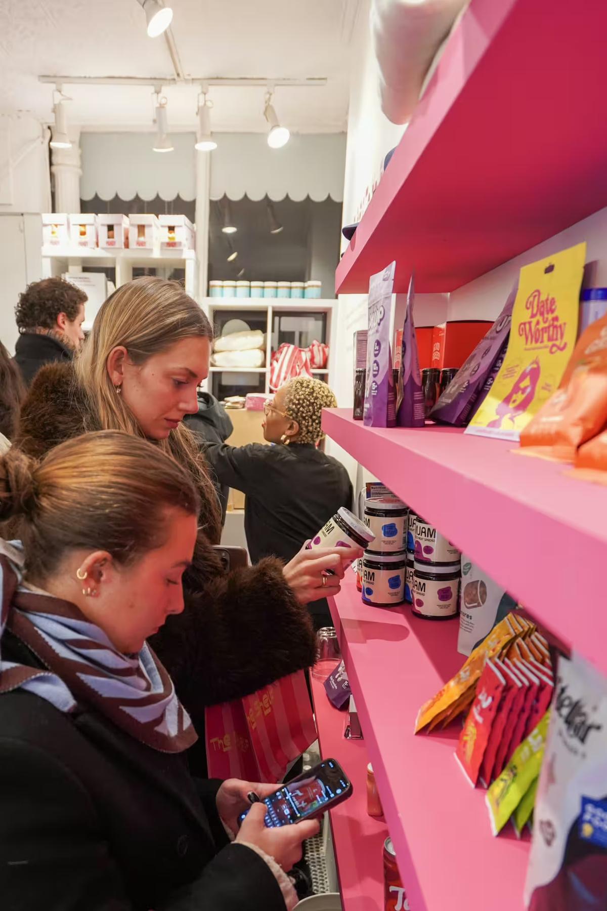The Shelf pop up at 2 Rivington Street