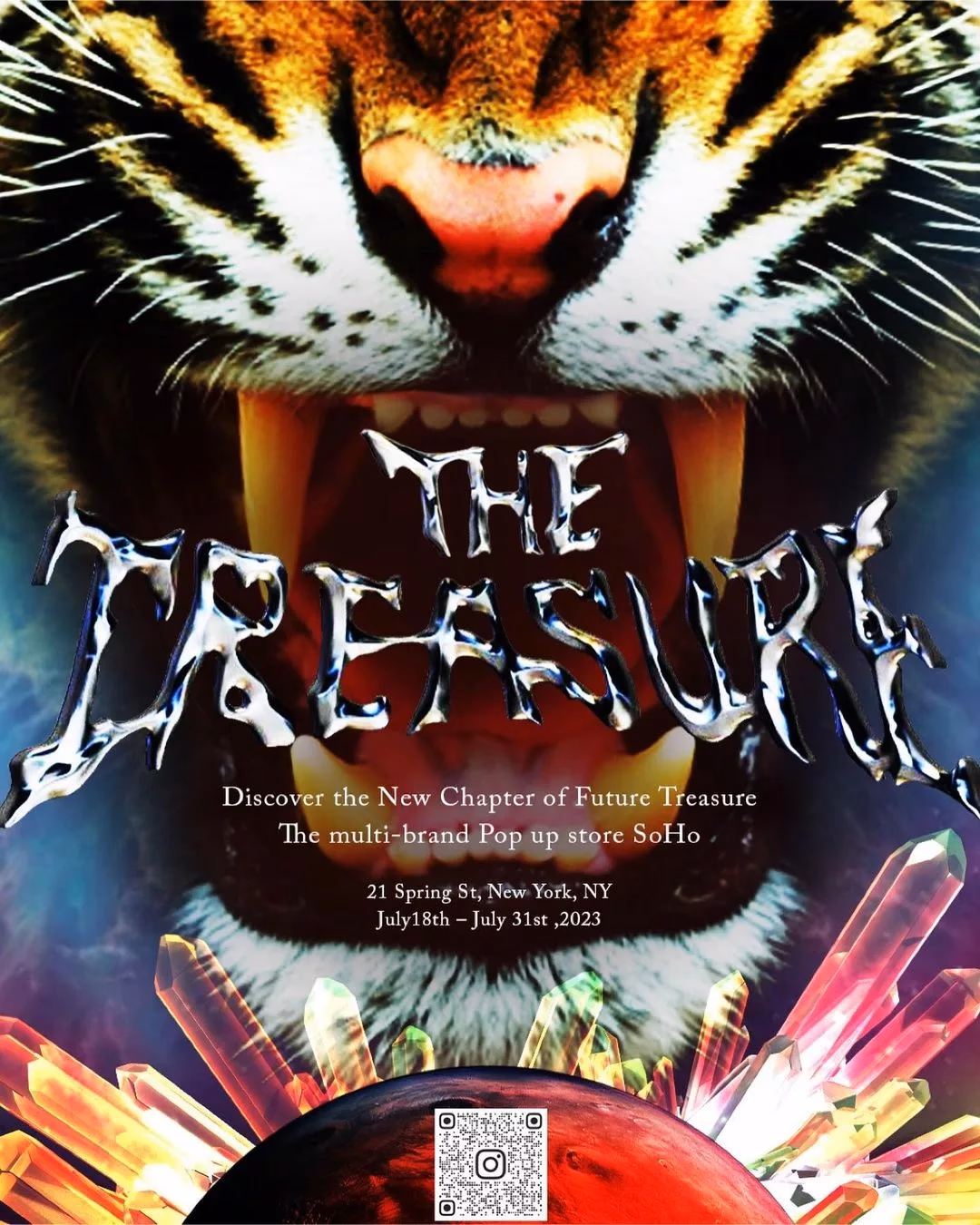 The Treasure pop up