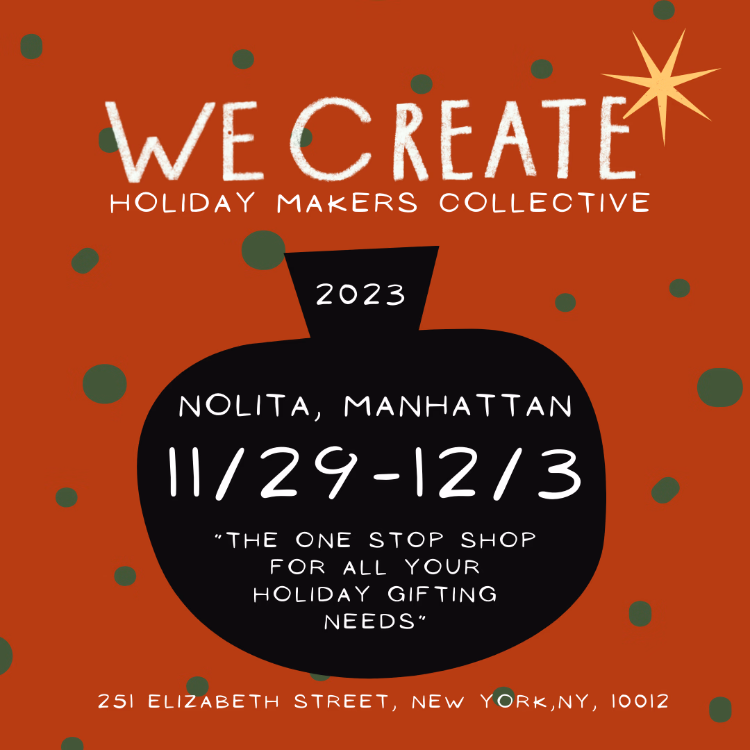 We Create pop up